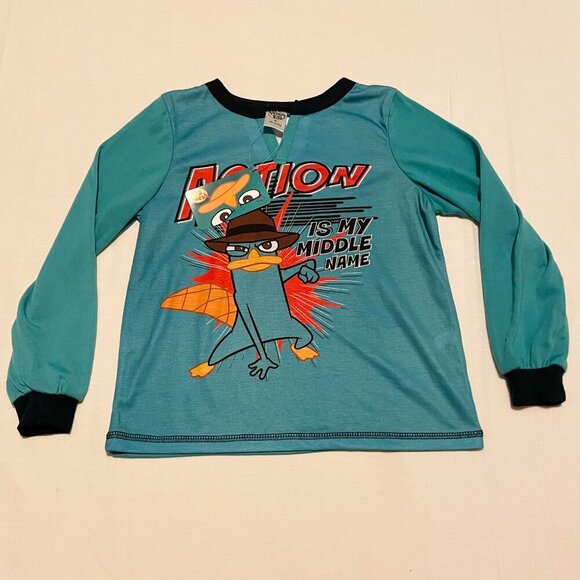 Disney Phineas and Ferb TShirt Kids Boys Size 6 Shirt - Picture 1 of 16